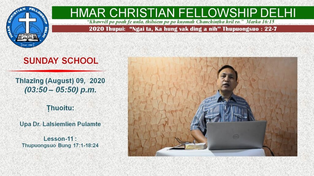 Online Sunday School | 9th August 2020